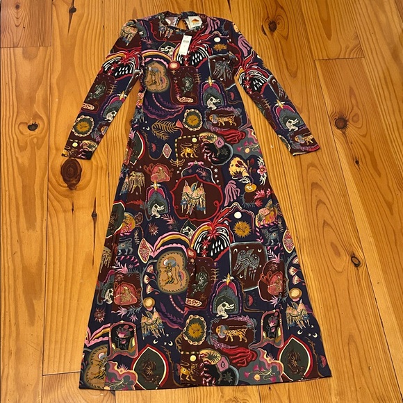 FARM Rio for Anthropologie Multicolor Maxi Dress - Picture 2 of 9